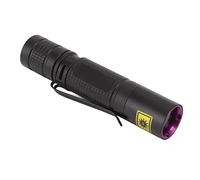 Yctze Lanterna De Luz Lampe De Poche À Lumière Noire Ultraviolette Portable Lumières De Stylo À Lumière Noire pour L'urine D'animal De Compagnie Argent Agent Fluorescent 365Nm