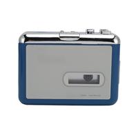 Yctze Lecteur de Cassettes Portable, Convertisseur de Bande sans Fil Bluetooth 4.2 vers MP3, Lecteur d'indicateur LED avec Prise pour écouteurs 3,5 Mm, Idéal pour Un Usage Domestique et Les