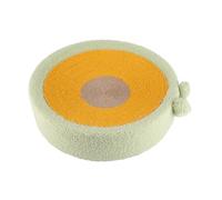 Yctze Lit Griffoir pour Chat - Salon Rond en Sisal pour Chats, Solution d'affûtage et de Relaxation des Griffes Tout-en-Un (Avocat)