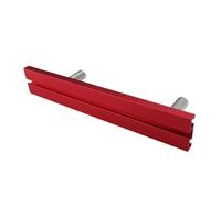 Yctze Lot de 2 Chiens d'établi de 20 Mm, Planche d'arrêt de Rabotage pour le Travail du Bois, Déflecteur de Rabotage, Chiens 'établi en Alliage 'aluminium pour Tables MFT avec Butée de Fente