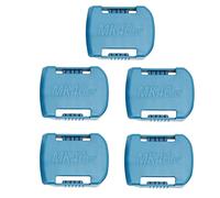 Yctze Lot de 5 Supports de Batterie pour Batterie au Lithium Makita 40 V, Support de Batterie Compatible avec Outil électrique, avec Trous de Vis à Tête Fraisée.