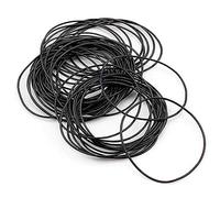 Yctze Lot de 950 Joints Toriques Arrière de Montre - Rondelles d'étanchéité en Caoutchouc pour Réparation de Montre étanche, 19 Tailles 12-30 Mm, épaisseur 0,5 Mm, Accessoires Essentiels pour