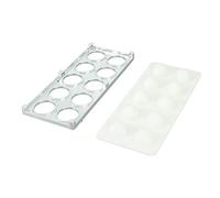 Yctze Machine à Raviolis Carrée, Outil de Raviolis Durable en Fer, Presse à Pâtes à 10 Trous avec Design Farci, Idéale pour les Pâtes Faites Maison, les Biscuits et les Tartes à Deux Bouchées (SILVER)