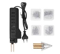 Yctze Machine à Souder le Plastique, Outil de Réparation de Pare-chocs de Voiture avec Agrafes en Acier Inoxydable pour Pare-chocs Fissurés, Phares, Ailes en Plastique, Puissance 50 W, (Prise UE)