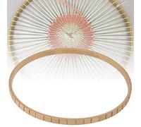 Yctze Machine à Tricoter Manuelle en Bois de 19 Cm pour Décorations Murales et Métier à Tisser Rond Extra Large pour Adultes