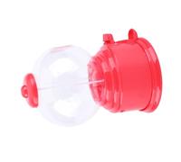 Yctze Machine Portable Distributeur de Boules de Gomme en Plastique Machine pour Enfants de la Maternelle, Portable, Distributeur ABS, Enfants, de la Maternelle, Amusant D (rouge)