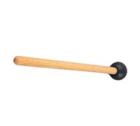 Yctze Maillet de Batterie, Bâton de Percussion en Bois, Maillet à Tête en Feutre Doux avec un Design Léger, Idéal pour la Grosse Caisse, les Timbales et Tout Autour du Jeu (Noir SP 05 21cm)