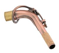 Yctze Manche de Saxophone en Laiton pour Saxophone Alto, Accessoire de Tube courbé de 2,45 Cm pour des Performances et une Intonation Améliorées (Antique)