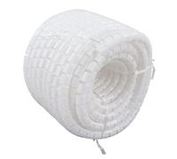 Yctze Manchon de Tube PE en Fil spiralé 28 Mm X 40 M - Protecteur de Câble Flexible pour Ligne électrique, et Ligne de Chaleur (Diamètre 22mm 50m)