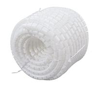 Yctze Manchon de Tube PE en Fil spiralé 28 Mm X 40 M - Protecteur de Câble Flexible pour Ligne électrique, et Ligne de Chaleur (Diamètre 28mm 40m)
