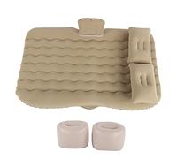 Yctze Matelas de Voiture Luxueux en PVC floqué avec Blocs, Lit Gonflable Portable pour Berlines et SUV, Pompe électrique Rapide 12 V Incluse, Idéal pour Le Camping, Les Voyages en Voiture et Les