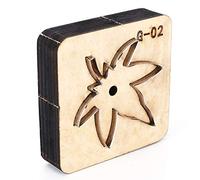 Yctze Matrice de Découpe pour l'artisanat du Cuir de Haute qualité - Modèle de Moule de Couteau à Poinçonner pour le Cuir - Outil Essentiel pour la Fabrication de Motifs, d'étiquettes et (G-02)