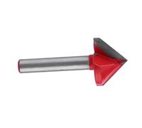 Yctze Mèche de Routeur CNC pour le Travail du Bois en Acier au Tungstène, Arbre de 6 Mm, Outil de Coupe en V, Disponible dans Différents Angles pour Mèche de Toupie en Acier au Tungstène, de Toupie
