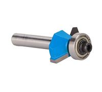 Yctze Mèche de Routeur Haute pour le Travail du Bois, Outil de Coupe de Chanfrein Polyvalent, Compatible avec les Routeurs CNC et Portables (1/4*5/16)