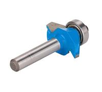 Yctze Mèche de Routeur Haute pour le Travail du Bois, Outil de Coupe de Chanfrein Polyvalent, Compatible avec les Routeurs CNC et Portables (1/4*1/4)