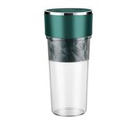 Yctze Mélangeur Portable de 13,53 Oz - Presse-agrumes Rechargeable sans Fil 12 000 Tr/min, Smoothies, Shakes Protéinés - Salle de Sport, Maison, Bureau, Sports et Activités (GREEN)