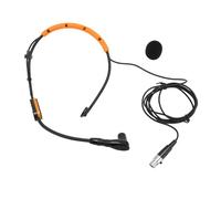 Yctze Microphone à Condensateur, Structure Hydrophobe, Casque de Fitness, pour Casque Pga31 Sm31 Sm35 (Yellow)