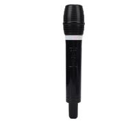 Yctze Microphone Jouet pour Enfants, Faux Micro de Jeu en Plastique, Micro Portable pour Simuler la Pratique de la Parole, karaoké Amusant, Costume de Scène, Jeu de Rôle, Cosplay, (Black)