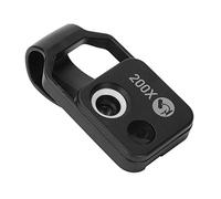Yctze Microscope de Poche pour Téléphone, Zoom 200X sur Loupe de Microscope avec Lumière LED, Objectif Microscopique Portable pour IPhone pour Samsung pour Huawei pour Google(Le Noir)