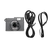 Yctze Mini Caméra Porte-clés HD 1080P, Micro Caméra Vidéo Rétro avec écran de 1.14 Pouces, pour Voyage, Plein Air, école, Selfie (Grey)