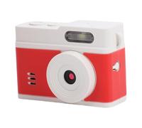 Yctze Mini Keychain Came Came Came Keychain Recorder Vidéo 1080p HD 12MP Compact avec écran de 0,96 Pouce et Lumière de Remplissage LED pour Le Vélo de de Voyage en Plein Air (Rouge Blanc)