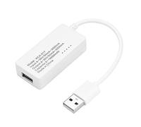 Yctze Mini Testeur de capacité de Tension de Courant USB 4 V-30 V avec écran LCD - Moniteur Numérique Portable 0-3 A pour Mesure de Batterie et de Courant, Fonction de Stockage Multi-données