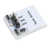 Yctze Module Capacitif HTTM 2,7 V-6 V, 2 Pièces, Conceptions, Utilisation et Durée de Vie des Boutons Anti-interférences, Relais, LED et Plus (GREEN)