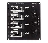 Yctze Module de Carte de Commande de Commutateur de Relais d'état 380V 8A, Contrôleur SSR à 4 Canaux Compatible avec Le Système Automatique pour la Commutation de Relais