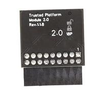 Yctze Module de sécurité de Cryptage Tpm 18 Broches Tpm 2.0, Module de sécurité de Cryptage d'interface Lpc 18 Broches pour 18 Broches SPI Tpm2.0 Tpm 2.0 17 Broches