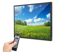 Yctze Moniteur Portable 19 Pouces Écran Tactile Résistif TFT 1280 X 1024 HD Mural Tout en Métal L'écran d'ordinateur Prend en VGA AV BNC Entrée USB Moniteur