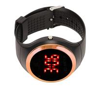 Yctze Montre Numérique à la Mode avec Sangle, pour Les Sports de Plein Air et Les Vêtements Quotidiens, Mangez Un d'anniversaire! (Or Rose)