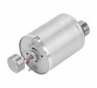 Yctze Moteurs Vibrants à Double Tête, 2 Moteurs électriques CC à Double Arbre avec Construction Robuste en Alliage d'aluminium pour équipements Vibrants, Projets Industriels et Artisanaux