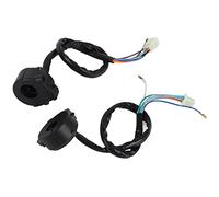Yctze moto interrupteur de commande de guidon étanche Waterproof 1 paire étanche moto interrupteur de commande de guidon gauche et droitepourllave de luces moto,commutateur clignotant moto motorcycle
