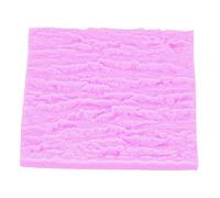 Yctze Moule à Dentelle Fondant en Silicone de qualité Alimentaire, Fournitures de Décoration de Gâteaux à Texture d'écorce d'arbre, Moule Flexible Antiadhésif pour la Cuisson DIY, Argile Polymère,