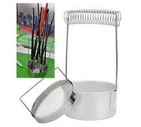 Yctze Nettoyant pour Pinceaux en Aluminium et Peinture de Rondelle - Fournitures d'outils Compactes et Porte-brosses - Utilisation Idéale et Scolaire Outil de Peinture Polyvalent et Pratique