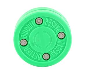 Yctze Off Ice Stickhandling Puck Daily Training | Puck Hockey sur Glace avec Conception d'absorption des Chocs | Verte des Terres Sèches - Pratique de Patinage à roulettes