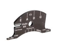 Yctze Outil de Référence du Pont de Violon - Pont Précis en Acrylique pour la Hauteur et la Mesure de la Largeur des Cordes, Idéal pour les Luthiers (4/4)