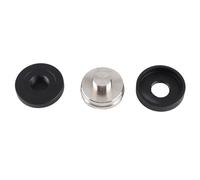 Yctze Outil de Sabotage de café en Acier Inoxydable de 58 Mm pour une Utilisation Commerciale avec 4 Pentes Inclinées - Conception Non Glissée pour le Brassage de café Optimal (BLACK)