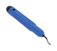 Yctze Outil d'ébavurage de 15 Cm, Fraises à ébavurer, Grattoirs à Tête Rotative à 360 Degrés avec élimination Efficace des Bavures, Idéal pour le Métal, le Cuivre et les Bords Imprimés en 3D, Bleu