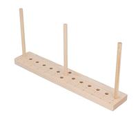 Yctze Outil Léger de Fabrication d'arcs en Chêne avec 3 Bâtons - Artisanat Parfait, Décorations de Noël, Emballages Cadeaux et Nœuds de Fête - Amateurs d'Artisanat Polyvalents en Bois