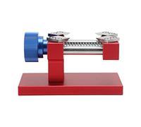 Yctze Outil Professionnel de Retrait de Lunette de Montre avec 4 Lames et Conception en Acier Inoxydable pour Une Réparation et Un Entretien Faciles de la Montre (Rouge)