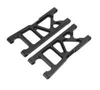 Yctze Paire de Bras de Suspension Inférieurs Arrière en Alliage d'aluminium, pour Pièces de Mise à Niveau de Voiture Typhon /10 RC, Vert Haute Performance (Black)