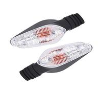 Yctze Paire De Clignot Lumineux T Clignot Accessoire Pour Streetfighter 848 099 Multistrada 200 Avec Lentille Transparente Design élég Et Performances imales Pour Améliorer Votre Moto