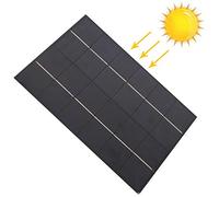 Yctze Panneau Solaire Portable en Silicium Polycristallin, Haute efficacité, pour éclairage Extérieur de Jardin et Petits Systèmes Domestiques