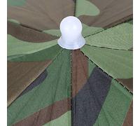 Yctze Parapluie Pliable pour la Pêche, la Randonnée et les Activités - Couvre-chef de Protection Léger et Mains Libres avec Design, Tissu et Cadre pour Parapluie