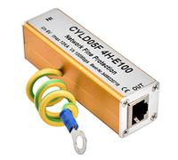 Yctze Parasurtenseur Réseau Ethernet avec Adaptateur RJ45 et RJ11, Parafoudre d'éclairage, Protection d'alimentation de sécurité pour Réseau sécurisé, 5 V