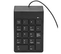Yctze Pavé Numérique USB2.0 à 18 Touches avec Conception Omique et Silencieux - Plug and Play, Compatible avec Plusieurs Systèmes d'exploitation