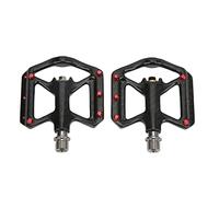 Yctze Pédales de Route de Montagne Légères avec Axe et Fibre de Carbone, Trois Roulements pour la Conduite