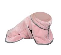 Yctze Peignoir de qualité Supérieure pour Chien - Peignoir en Microfibre à Absorption d'eau Améliorée, Séchage Rapide, Cape de Couchage Multifonctionnelle et Couverture de Bain pour Chiens, Chats