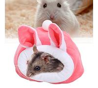 Yctze Pet Hamster S SM Animal House e Coton Chaud Thème B pour Hamster House Sleeprest Home Pet House (Motif de Lapin)